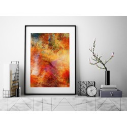 Błysk i mrok - plakat dekoracyjny