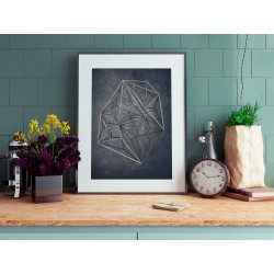 Tryb incognito - plakat dekoracyjny