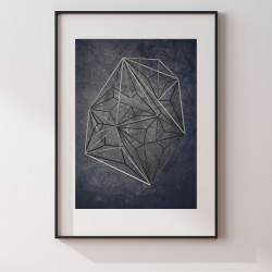 Tryb incognito - plakat dekoracyjny