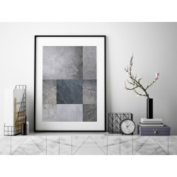 Proste zawiłości - plakat dekoracyjny