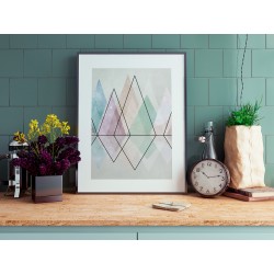 Diamentowy szlak - plakat dekoracyjny