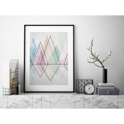 Diamentowy szlak - plakat dekoracyjny