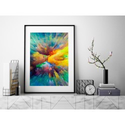 Akt ekstazy  - plakat dekoracyjny