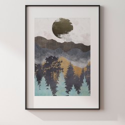 O dali z oddali - plakat dekoracyjny