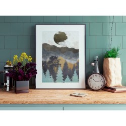 O dali z oddali - plakat dekoracyjny