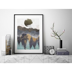 O dali z oddali - plakat dekoracyjny