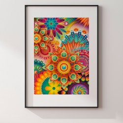 Oczyszczająca mantra - plakat dekoracyjny