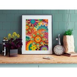 Oczyszczająca mantra - plakat dekoracyjny