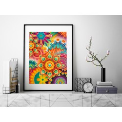 Oczyszczająca mantra - plakat dekoracyjny