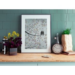 Wolni w miłości - plakat dekoracyjny