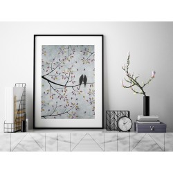 Wolni w miłości - plakat dekoracyjny