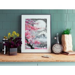 Święto Hanami - plakat dekoracyjny