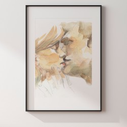 Przyjaźń czy kochanie? - plakat dekoracyjny