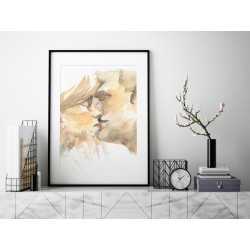 Przyjaźń czy kochanie? - plakat dekoracyjny