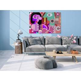 Fabryka dygresji - nowoczesny obraz na płótnie - 120x80 cm