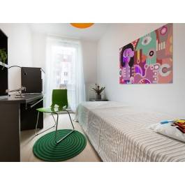 Fabryka dygresji - nowoczesny obraz na płótnie - 120x80 cm