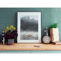 W objęciach chłodu - plakat dekoracyjny