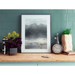 W objęciach mrozu - plakat dekoracyjny