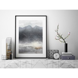 W objęciach mrozu - plakat dekoracyjny