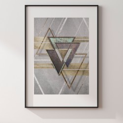 Oniryczny spektakl - plakat dekoracyjny