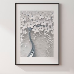 Srebrne gody - plakat dekoracyjny