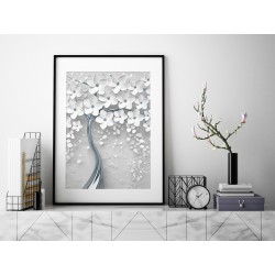 Srebrne gody - plakat dekoracyjny