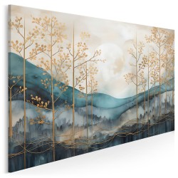 Pejzaż emocji - nowoczesny obraz na płótnie