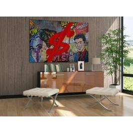 Amerykański sen - nowoczesny obraz na płótnie - 120x80 cm Amerykański sen - nowoczesny obraz na płótnie - 120x80 cm