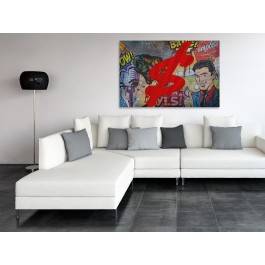 Amerykański sen - nowoczesny obraz na płótnie - 120x80 cm Amerykański sen - nowoczesny obraz na płótnie - 120x80 cm