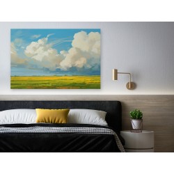 Daleka wycieczka - nowoczesny obraz na płótnie