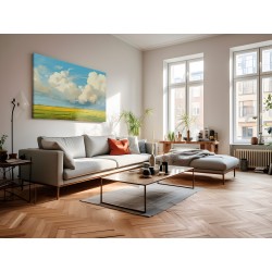 Daleka wycieczka - nowoczesny obraz na płótnie