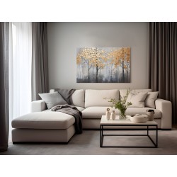 Światło z nieba - nowoczesny obraz na płótnie