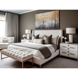 Światło z nieba - nowoczesny obraz na płótnie