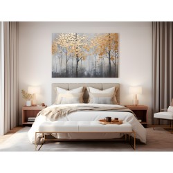 Światło z nieba - nowoczesny obraz na płótnie