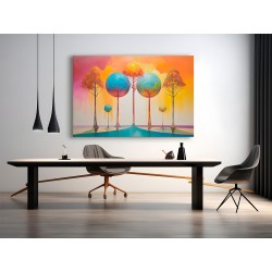 Pejzaż marzeń - nowoczesny obraz na płótnie