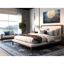 Upływ czasu - nowoczesny obraz na płótnie