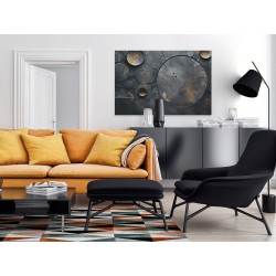 W kręgu zainteresowań - nowoczesny obraz na płótnie