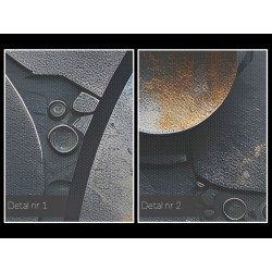 W kręgu zainteresowań - nowoczesny obraz na płótnie