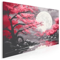 Sakura - nowoczesny obraz na płótnie