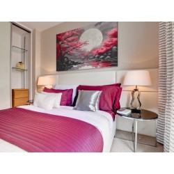 Sakura - nowoczesny obraz na płótnie