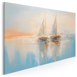 Ku nieznanej przyszłości - nowoczesny obraz na płótnie