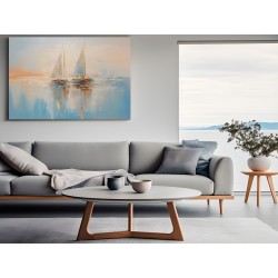 Ku nieznanej przyszłości - nowoczesny obraz na płótnie