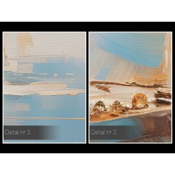 Ku nieznanej przyszłości - nowoczesny obraz na płótnie