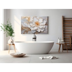 Zaklęta w złocie - nowoczesny obraz na płótnie