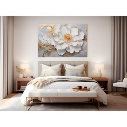 Zaklęta w złocie - nowoczesny obraz na płótnie