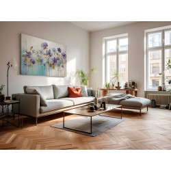 Kojąca rabata - nowoczesny obraz na płótnie