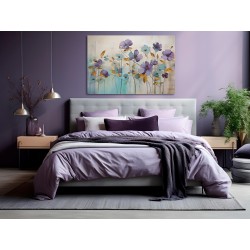 Kojąca rabata - nowoczesny obraz na płótnie