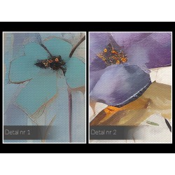 Kojąca rabata - nowoczesny obraz na płótnie