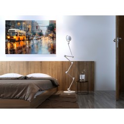 Miejska rapsodia - nowoczesny obraz na płótnie