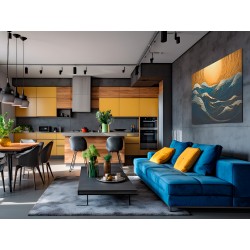 Morska bryza - nowoczesny obraz na płótnie